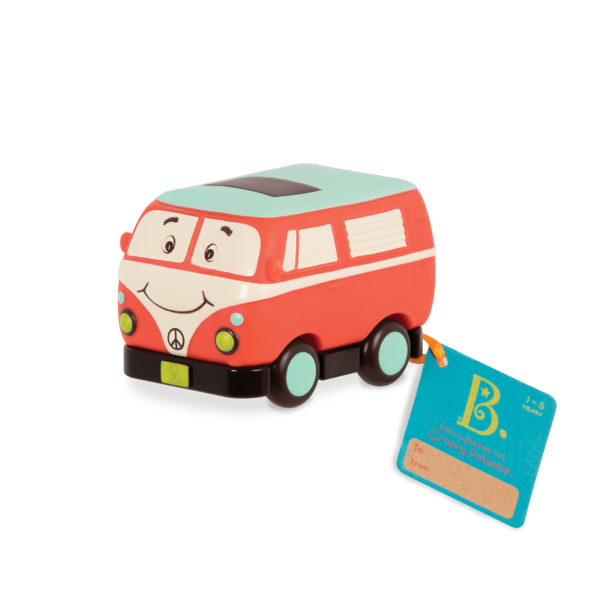 Mini Wheeee-ls! – zestaw 3 mini autek z napędem z pick-upem - B.Toys