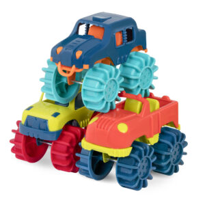 Thunder Monster – Monster Trucks – zestaw 6 Monster Trucków - B.Toys