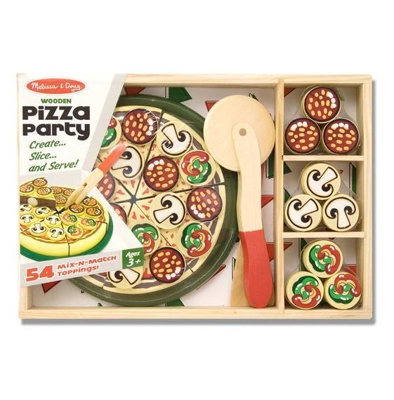 Drewniany Zestaw Pizza Party - Melissa & Doug
