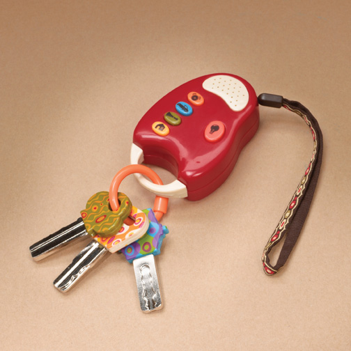 FunKeys – zestaw kluczy samochodowych z pilotem - B.Toys