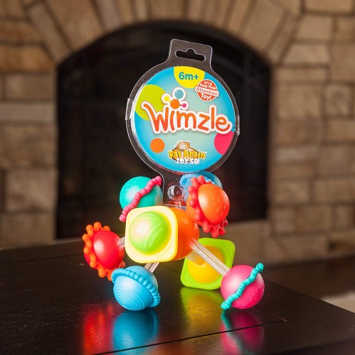 Grzechotka Wimzle - Sensoryczna Przygoda - Fat Brain Toy Co